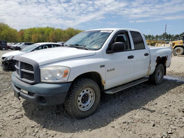 1D7HU18218J199316 - 2008 DODGE RAM 1500 ST WHITE photo 1