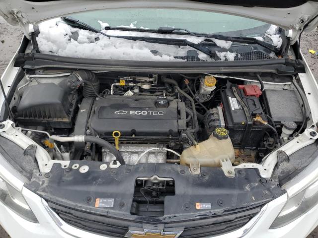 1G1JG6SH9H4137795 - 2017 CHEVROLET SONIC WHITE photo 12