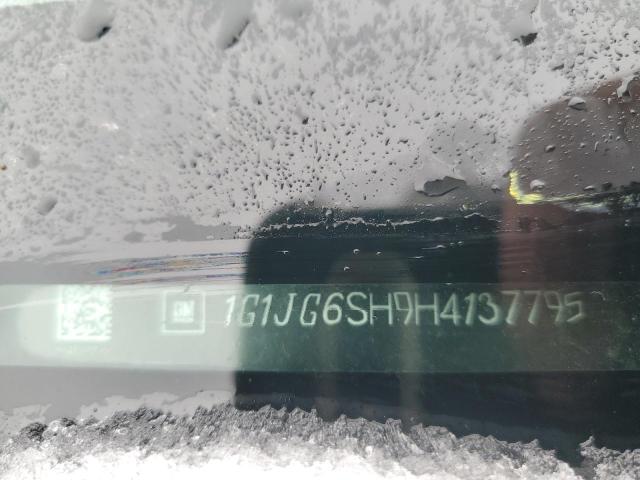 1G1JG6SH9H4137795 - 2017 CHEVROLET SONIC WHITE photo 13