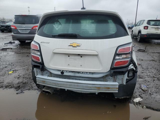 1G1JG6SH9H4137795 - 2017 CHEVROLET SONIC WHITE photo 6