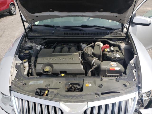 1LNHL9DR5BG614393 - 2011 LINCOLN MKS SILVER photo 11