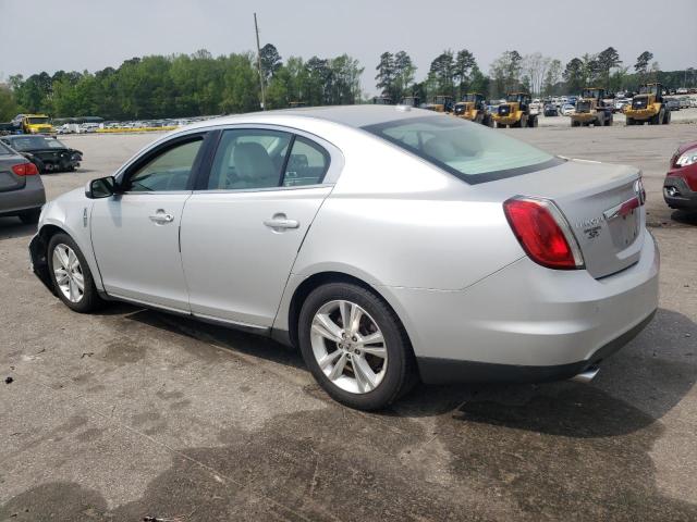 1LNHL9DR5BG614393 - 2011 LINCOLN MKS SILVER photo 2