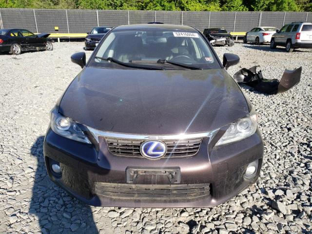 JTHKD5BH8C2097758 - 2012 LEXUS CT 200 BROWN photo 5