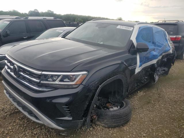 1V2KE2CA5NC223441 - 2022 VOLKSWAGEN ATLAS CROS SE შავი ფოტო 1