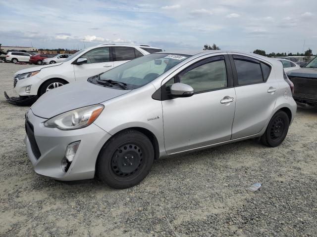 JTDKDTB36F1585353 - 2015 TOYOTA PRIUS C SILVER photo 1