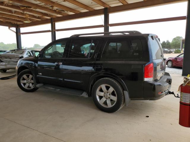 5N1BA08D38N632885 - 2008 NISSAN ARMADA SE BLACK photo 2