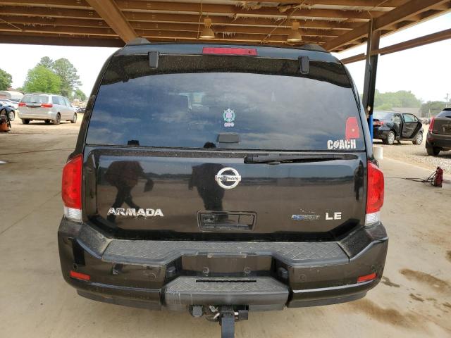 5N1BA08D38N632885 - 2008 NISSAN ARMADA SE BLACK photo 6