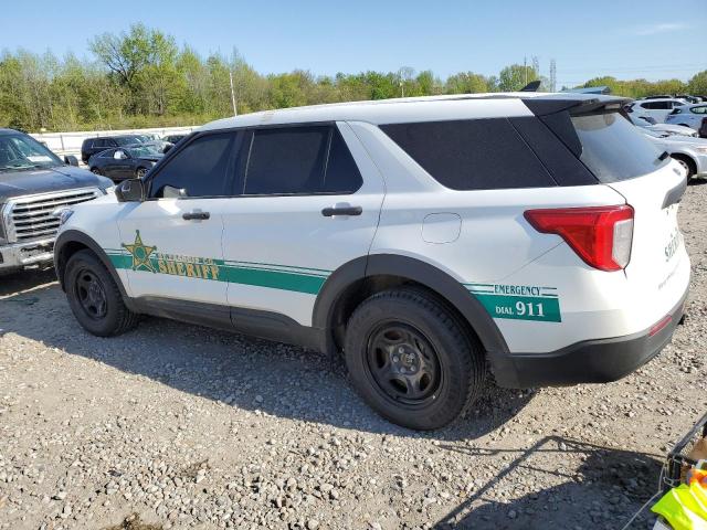 1FM5K8AB3NGA49248 - 2022 FORD EXPLORER POLICE INTERCEPTOR 白色 照片 2