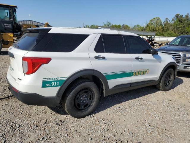 1FM5K8AB3NGA49248 - 2022 FORD EXPLORER POLICE INTERCEPTOR 白色 照片 3