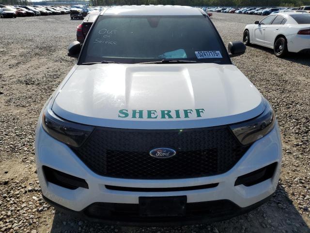 1FM5K8AB3NGA49248 - 2022 FORD EXPLORER POLICE INTERCEPTOR 白色 照片 5