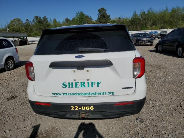 1FM5K8AB3NGA49248 - 2022 FORD EXPLORER POLICE INTERCEPTOR 白色 照片 6