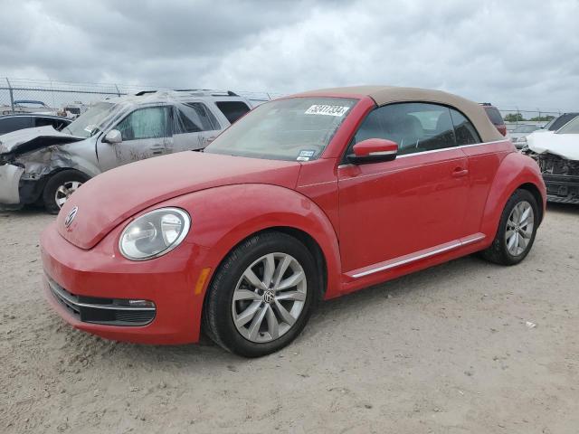 3VW5L7AT3EM822470 - 2014 VOLKSWAGEN BEETLE RED photo 1