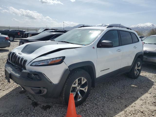 1C4PJMBS9GW277867 - 2016 JEEP CHEROKEE TRAILHAWK WHITE photo 1