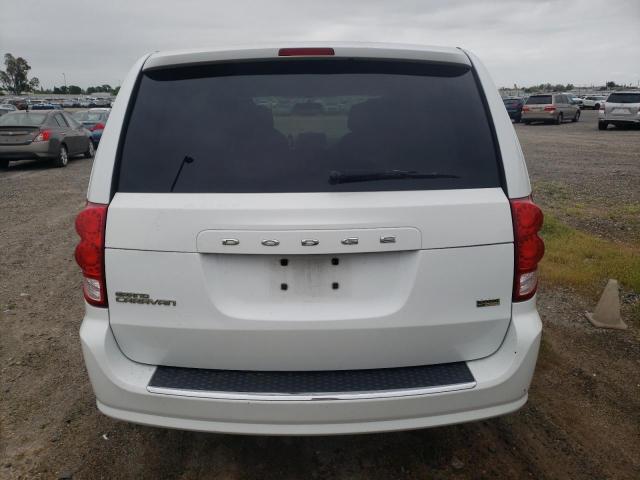 2C4RDGBG1DR812613 - 2013 DODGE GRAND CARA SE WHITE photo 6