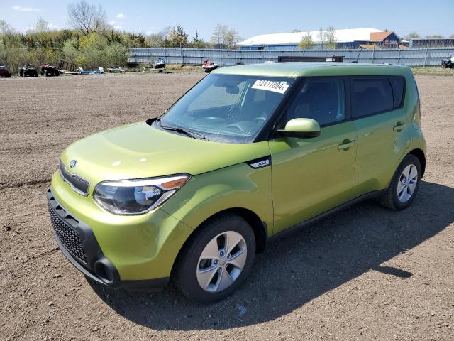 KNDJN2A2XG7866419 - 2016 KIA SOUL GREEN photo 1