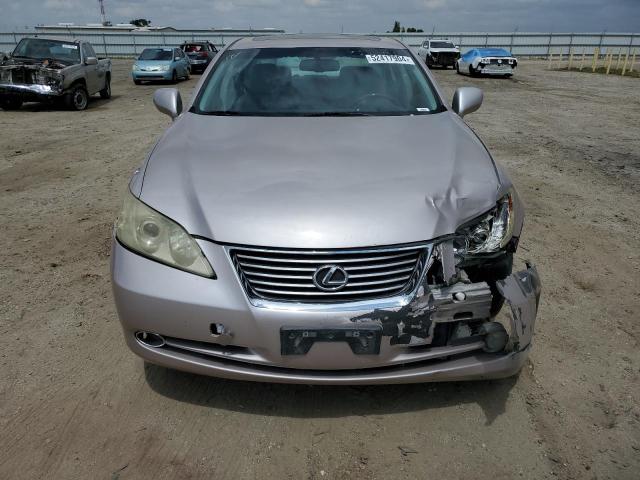 JTHBJ46G572047491 - 2007 LEXUS ES 350 SILVER photo 5