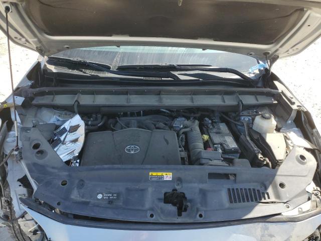 5TDGZRBHXLS517481 - 2020 TOYOTA HIGHLANDER XLE 银色 照片 11