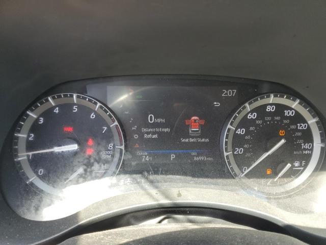 5TDGZRBHXLS517481 - 2020 TOYOTA HIGHLANDER XLE 银色 照片 9