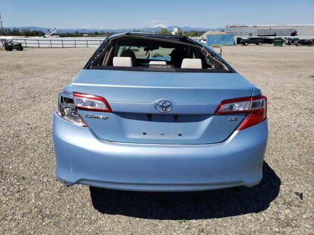 4T1BF1FKXCU560235 - 2012 TOYOTA CAMRY BASE BLUE photo 6