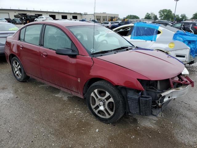 1G8AL54F85Z181143 - 2005 SATURN ION LEVEL 3 BURGUNDY photo 4