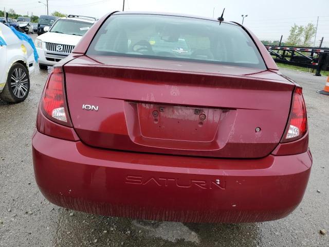 1G8AL54F85Z181143 - 2005 SATURN ION LEVEL 3 BURGUNDY photo 6