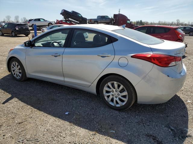 5NPDH4AE3DH168672 - 2013 HYUNDAI ELANTRA GLS SILVER photo 2