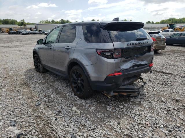 SALCP2FXXLH847485 - 2020 LAND ROVER DISCOVERY SE GRAY photo 3