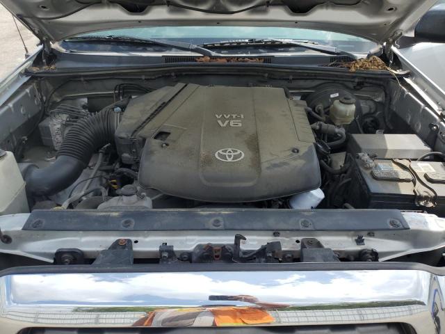 3TMJU4GN8AM100931 - 2010 TOYOTA TACOMA DOUBLE CAB PRERUNNER GRAY photo 11