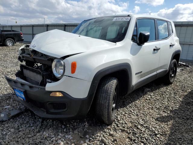 ZACCJBAB5JPH05913 - 2018 JEEP RENEGADE SPORT WHITE photo 1