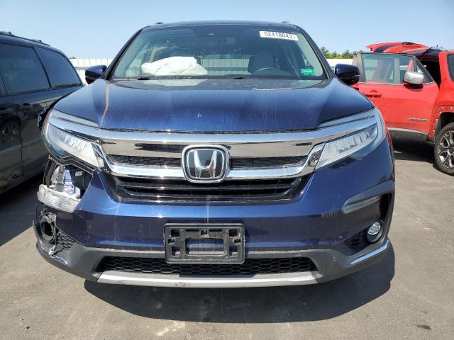 5FNYF6H6XKB017082 - 2019 HONDA PILOT TOURING BLUE photo 5