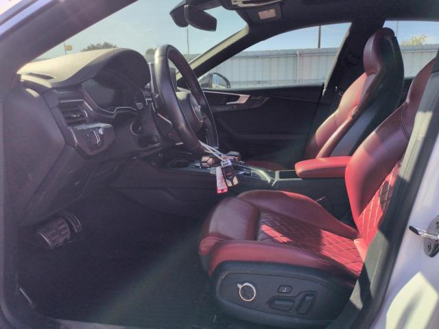 WAUC4DF52JA075836 - 2018 AUDI S5 PRESTIGE WHITE photo 7