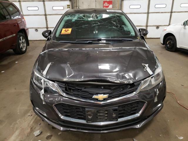 1G1BE5SM6G7302412 - 2016 CHEVROLET CRUZE LT GRAY photo 5