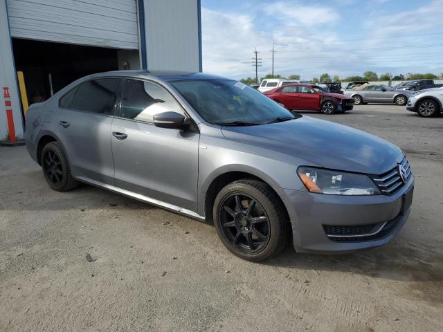 1VWAT7A38EC114523 - 2014 VOLKSWAGEN PASSAT S GRAY photo 4