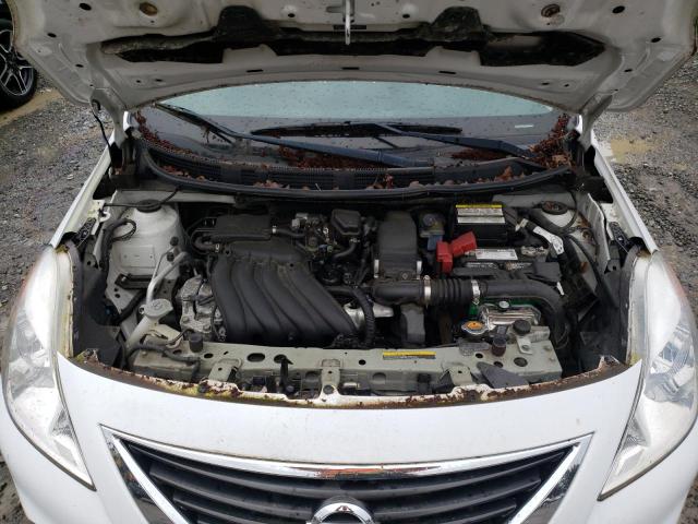 3N1CN7AP8EL815496 - 2014 NISSAN VERSA S WHITE photo 11