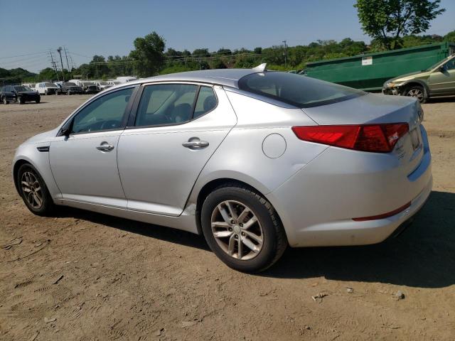 5XXGM4A70DG202962 - 2013 KIA OPTIMA LX SILVER photo 2