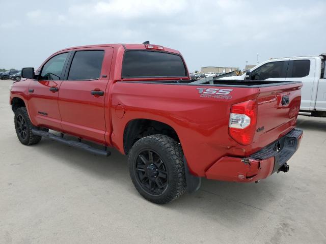 5TFDY5F1XMX992846 - 2021 TOYOTA TUNDRA CREWMAX SR5 RED photo 2