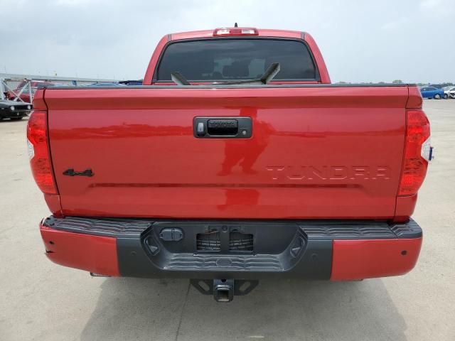 5TFDY5F1XMX992846 - 2021 TOYOTA TUNDRA CREWMAX SR5 RED photo 6