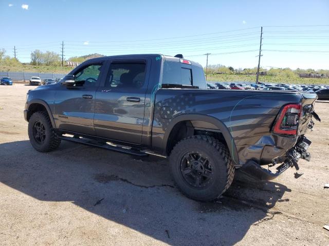 1C6SRFLT2MN527156 - 2021 RAM 1500 REBEL GRAY photo 2