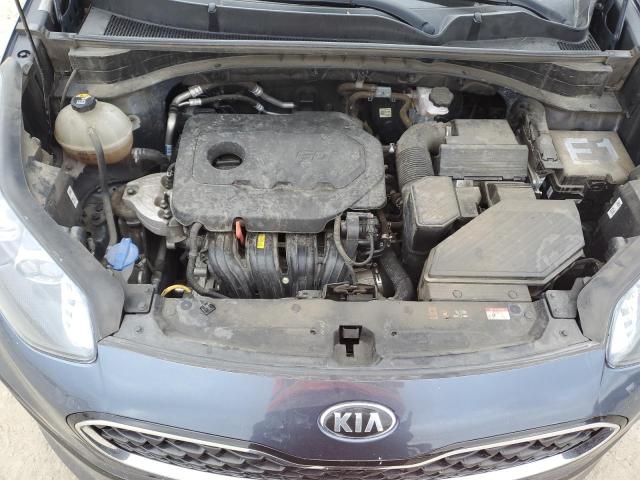 KNDPM3AC0M7901573 - 2021 KIA SPORTAGE LX BLUE photo 11