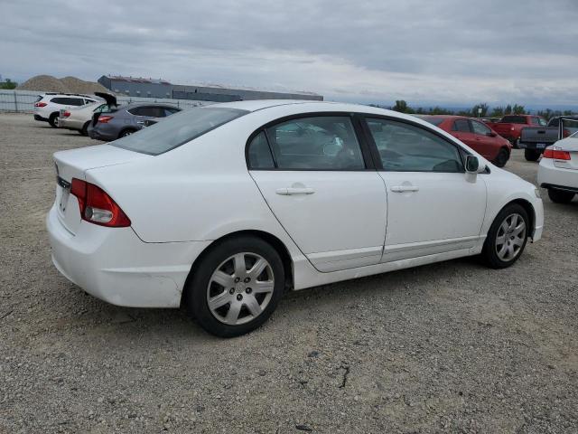 19XFA1F5XAE076933 - 2010 HONDA CIVIC LX WHITE photo 3