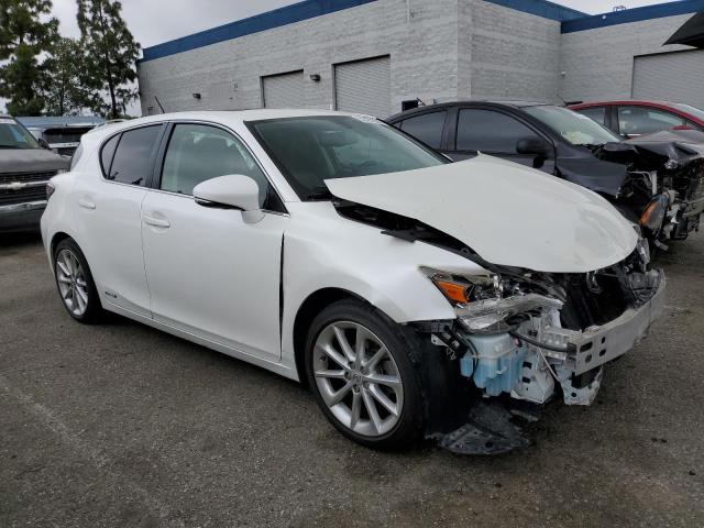 JTHKD5BH5C2091058 - 2012 LEXUS CT 200 WHITE photo 4