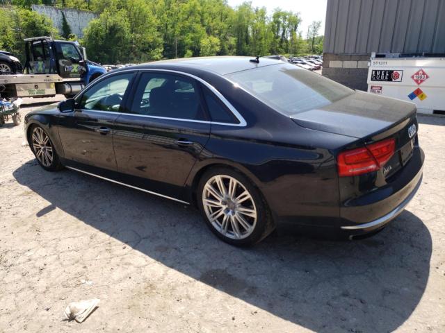 WAUR2AFD4DN019108 - 2013 AUDI A8 L QUATTRO BLACK photo 2