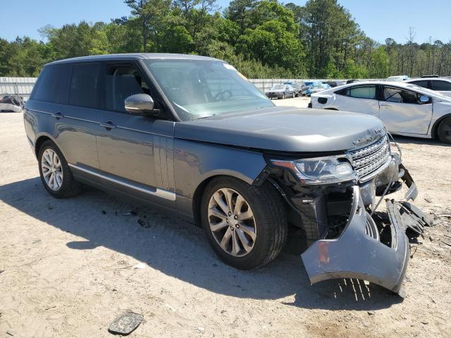 SALGS2VF7FA231443 - 2015 LAND ROVER RANGE ROVER HSE GRAY photo 4