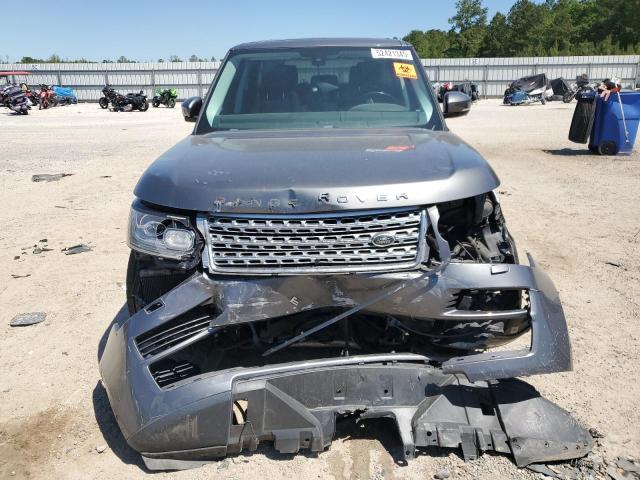 SALGS2VF7FA231443 - 2015 LAND ROVER RANGE ROVER HSE GRAY photo 5