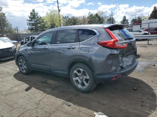 5J6RW2H51KA017656 - 2019 HONDA CR-V EX GRAY photo 2