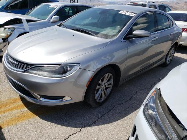 1C3CCCAB9GN153614 - 2016 CHRYSLER 200 LIMITED SILVER photo 1