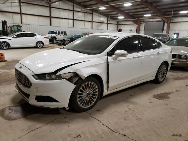 3FA6P0K99GR400818 - 2016 FORD FUSION TITANIUM WHITE photo 1