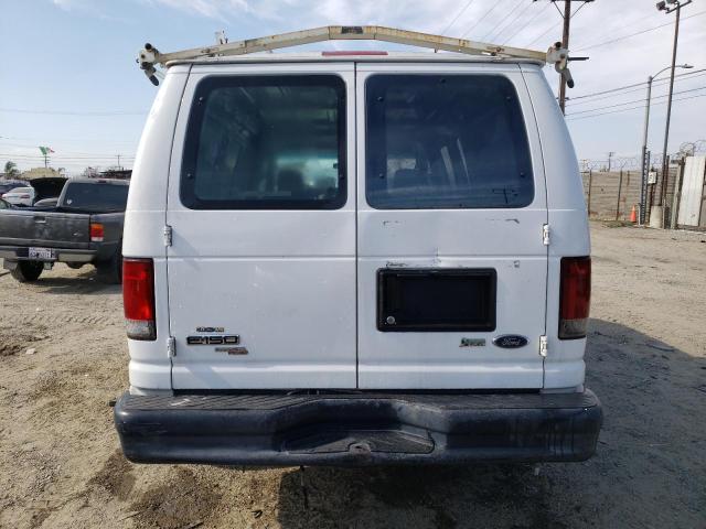 1FTNE1EW3BDB33387 - 2011 FORD ECONOLINE E150 VAN WHITE photo 6