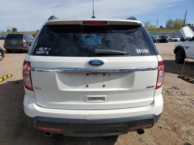 1FMHK8D87BGA88241 - 2011 FORD EXPLORER XLT WHITE photo 6