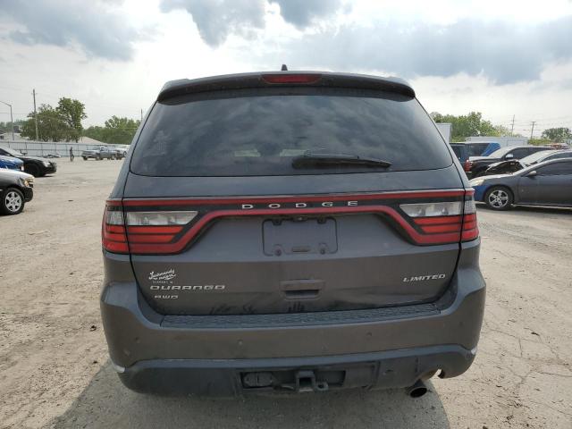 1C4RDJDG5FC101647 - 2015 DODGE DURANGO LIMITED GRAY photo 6